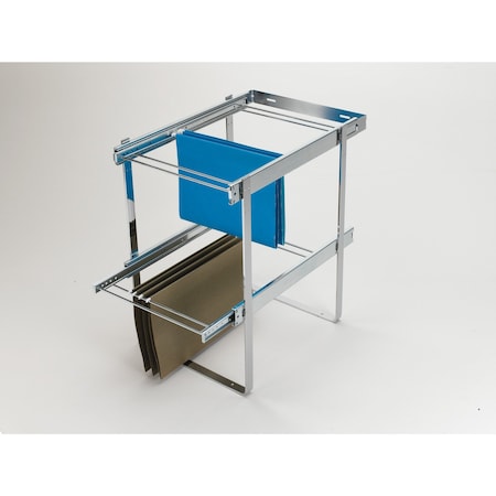 Rev-A-Shelf Steel, Silver, 14.75 in W, 22.63 in H, 19.75 in D, 19.75 in L, Silver RAS-FD-KIT